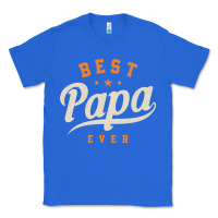 Mens Best Papa Ever Funny Fathers Day Classic Tee | Teevron