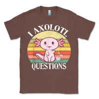 Chestnut i axolotl questions funny axolotl costume for axolotl lovers t shirt Classic Tee - linhVisuals