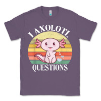 Lavender i axolotl questions funny axolotl costume for axolotl lovers t shirt Classic Tee - linhVisuals