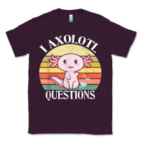Plum i axolotl questions funny axolotl costume for axolotl lovers t shirt Classic Tee - linhVisuals