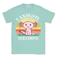 Seafoam i axolotl questions funny axolotl costume for axolotl lovers t shirt Classic Tee - linhVisuals