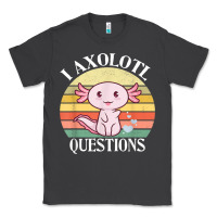 Smoke i axolotl questions funny axolotl costume for axolotl lovers t shirt Classic Tee - linhVisuals