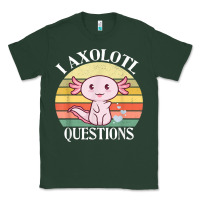 Sports Green i axolotl questions funny axolotl costume for axolotl lovers t shirt Classic Tee - linhVisuals