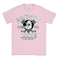 Bubblegum Pink vintage mighty sports ducks Classic Tee - linhVisuals