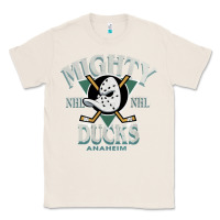 Natural vintage mighty sports ducks Classic Tee - linhVisuals