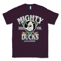 Plum vintage mighty sports ducks Classic Tee - linhVisuals