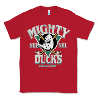 Red vintage mighty sports ducks Classic Tee - linhVisuals
