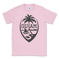 Bubblegum Pink guam seal guam flag usa guamanian chamorro gifts pullover hoodie Classic Tee - linhVisuals