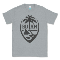 Heather Grey guam seal guam flag usa guamanian chamorro gifts pullover hoodie Classic Tee - linhVisuals