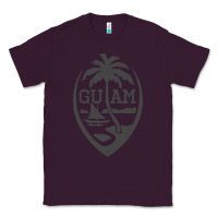 Plum guam seal guam flag usa guamanian chamorro gifts pullover hoodie Classic Tee - linhVisuals