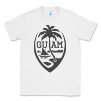 White guam seal guam flag usa guamanian chamorro gifts pullover hoodie Classic Tee - linhVisuals