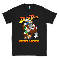 Black woo hoo duck tales art gift for fans Classic Tee - linhVisuals