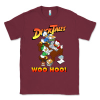 Burgundy woo hoo duck tales art gift for fans Classic Tee - linhVisuals