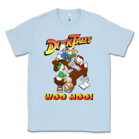 Dusty Blue woo hoo duck tales art gift for fans Classic Tee - linhVisuals