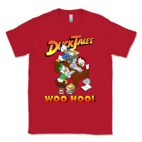 Red woo hoo duck tales art gift for fans Classic Tee - linhVisuals