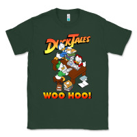Sports Green woo hoo duck tales art gift for fans Classic Tee - linhVisuals