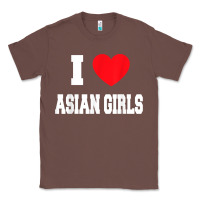 Chestnut i love asian girls t shirt Classic Tee - linhVisuals