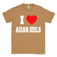 Toasted Coconut i love asian girls t shirt Classic Tee - linhVisuals