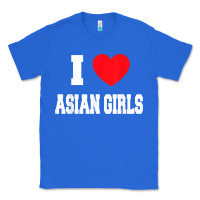 True Royal i love asian girls t shirt Classic Tee - linhVisuals