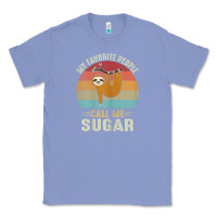 Colony Blue womens my favorite people call me sugar cute sloth lover grandma Classic Tee - linhVisuals