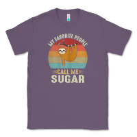 Lavender womens my favorite people call me sugar cute sloth lover grandma Classic Tee - linhVisuals