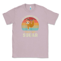 Lilac womens my favorite people call me sugar cute sloth lover grandma Classic Tee - linhVisuals