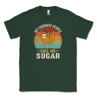 Sports Green womens my favorite people call me sugar cute sloth lover grandma Classic Tee - linhVisuals