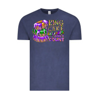 Vintage Denim king cake calories dont count Vintage Tee - RacoonDesign