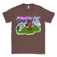 Chestnut powerline Classic Tee - linhVisuals