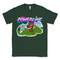 Sports Green powerline Classic Tee - linhVisuals