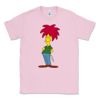 Bubblegum Pink simpson Classic Tee - linhVisuals