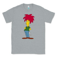 Heather Grey simpson Classic Tee - linhVisuals