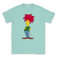 Seafoam simpson Classic Tee - linhVisuals