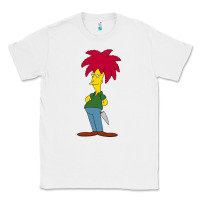 White simpson Classic Tee - linhVisuals