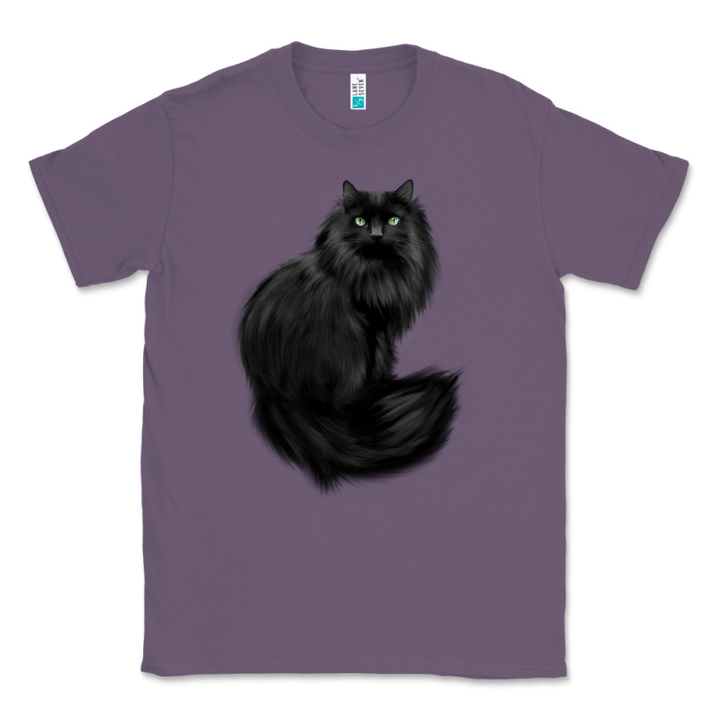 Black Cat Classic Tee by linhVisuals | Teevron