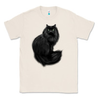 Natural black cat Classic Tee - linhVisuals