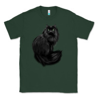Sports Green black cat Classic Tee - linhVisuals