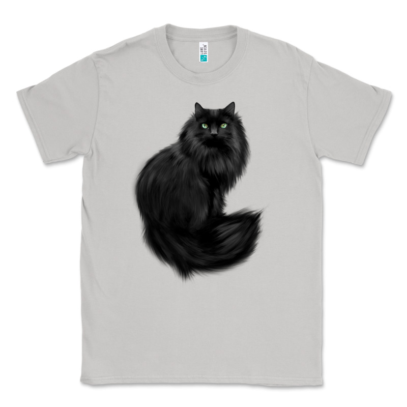 Black Cat Classic Tee by linhVisuals | Teevron