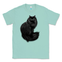 Seafoam black cat Classic Tee - linhVisuals