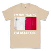 Mushroom i'm not yelling i'm maltese shirt  malta flag t shirt Classic Tee - linhVisuals