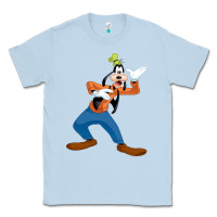 Dusty Blue goofy Classic Tee - linhVisuals
