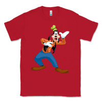 Red goofy Classic Tee - linhVisuals