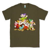 Army Green grumpy dopey dwarf Classic Tee - linhVisuals