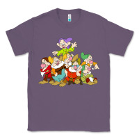 Lavender grumpy dopey dwarf Classic Tee - linhVisuals