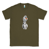 Army Green olaf Classic Tee - linhVisuals