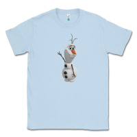 Dusty Blue olaf Classic Tee - linhVisuals
