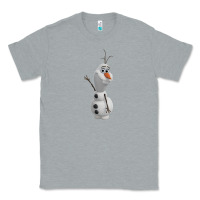 Heather Grey olaf Classic Tee - linhVisuals