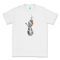 White olaf Classic Tee - linhVisuals