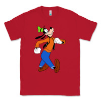 Red goofy Classic Tee - linhVisuals