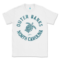 White jcombs outer banks, nc, sea turtle hoodie Classic Tee - linhVisuals
